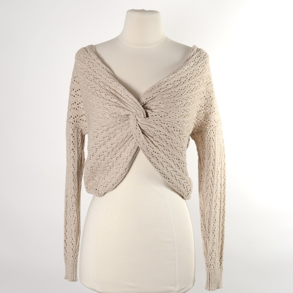 NEW Poof Apparel Twist Sweater - Picture 8 of 9